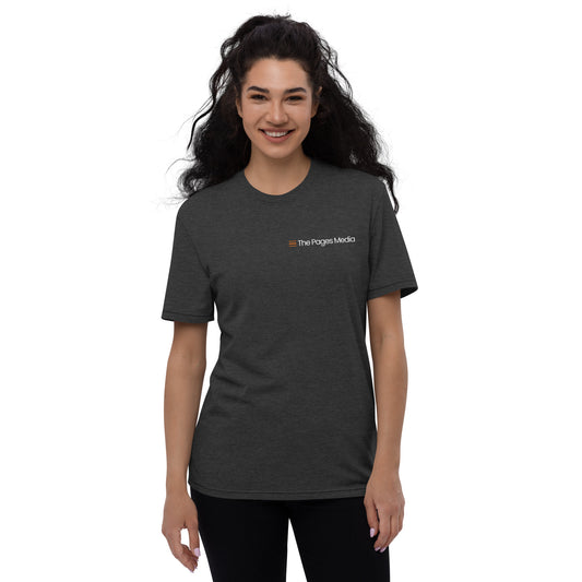 The Pages Media T-Shirt - Gray